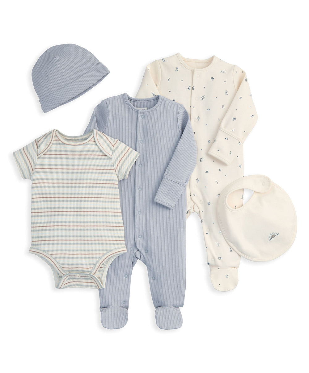 Mamas &amp; Papas Outfits &amp; Sets Welcome to the World 5 Piece Baby Clothes Set