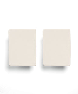 Mamas & Papas Petite Cot Fitted Sheets (2 Pack) – Cream