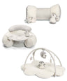 Mamas & Papas Playmats & Gyms Wish Upon a Cloud Playmat Bundle with Tummy Time Roll, Sit & Play