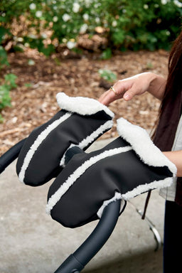 Mamas & Papas Pram Mitts Pram Mitts - Black