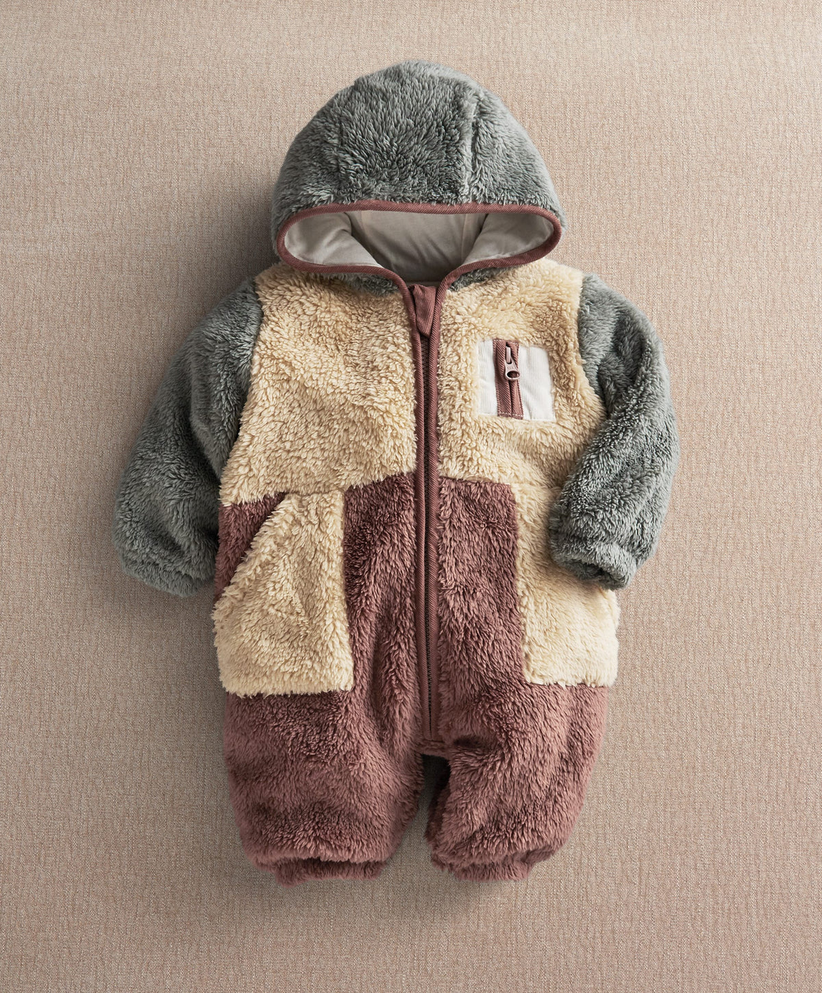 Mamas & Papas Pramsuits Colour Block Pramsuit