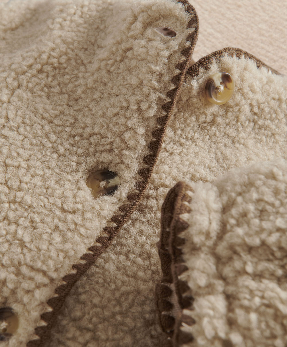 Mamas &amp; Papas Pramsuits Neutral Borg Pramsuit