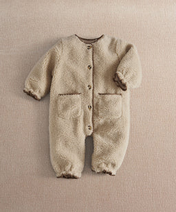Mamas & Papas Pramsuits Neutral Borg Pramsuit