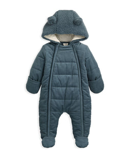 Mamas & Papas Pramsuits Quilted Cord Pramsuit - Blue