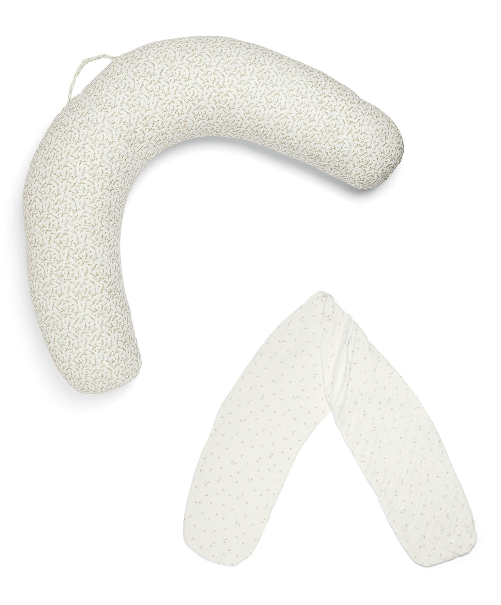Mamas &amp; Papas Pregnancy &amp; Nursing Pillow &amp; Cover Bundle - Leaf