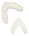 Mamas & Papas Pregnancy & Nursing Pillow & Cover Bundle - Oatmeal