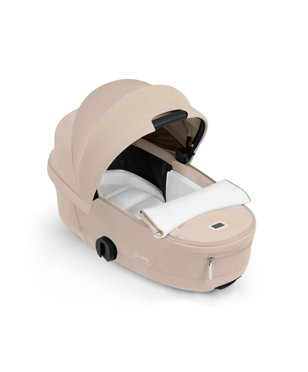 Mamas &amp; Papas Pushchairs Cybex Coya Pushchair Bundle With Cybex Cloud T i-Size Plus Rotating Baby Car Seat  (5 Pieces) - Cozy Beige