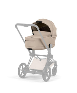 Mamas & Papas Pushchairs Cybex e-Priam Pushchair & Carrycot Bundle with Cybex Cloud T i-Size Rotating Baby Car Seat & Base - Sepia Black