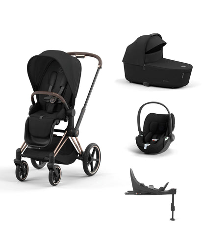 Mamas & Papas Pushchairs Cybex Priam 5 Piece Complete Pushchair Bundle - Rose Gold / Sepia Black