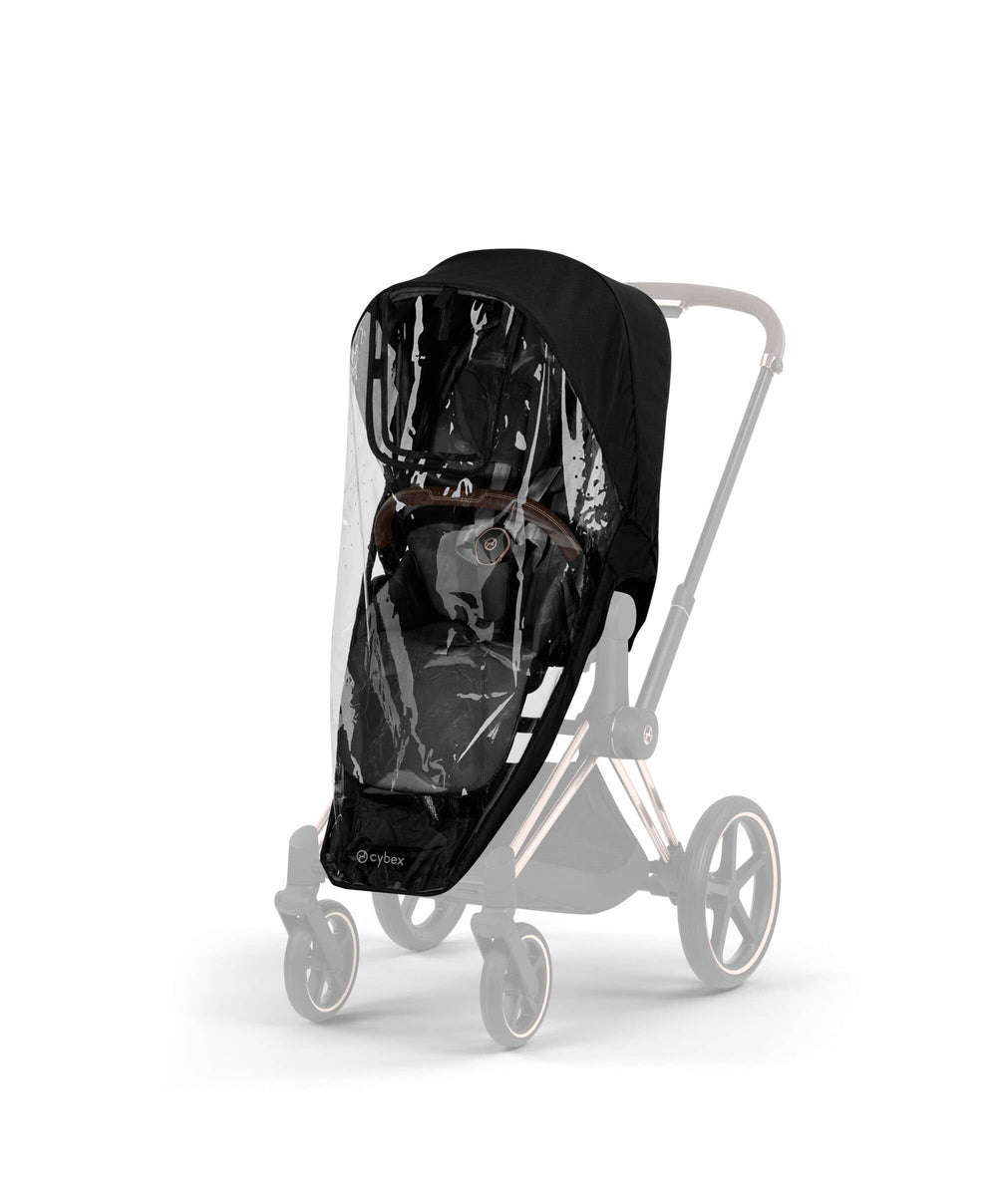 Mamas &amp; Papas Pushchairs Cybex Priam Pushchair &amp; Carrycot Bundle with Cybex Cloud T i-Size Rotating Baby Car Seat &amp; Base - Sepia Black