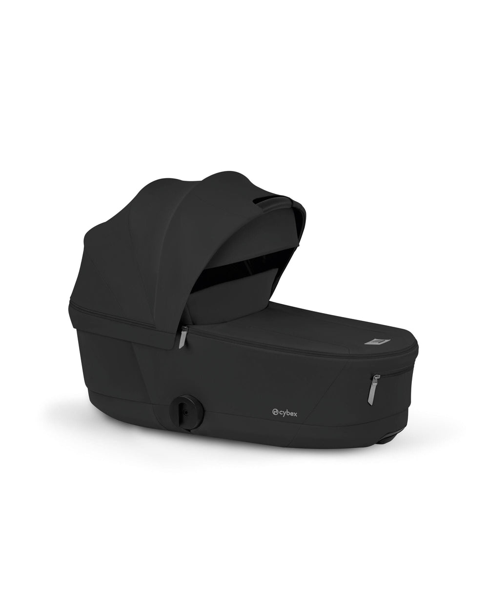 Mamas &amp; Papas Pushchairs Cybex Priam Pushchair &amp; Carrycot Bundle with Cybex Cloud T i-Size Rotating Baby Car Seat &amp; Base - Sepia Black