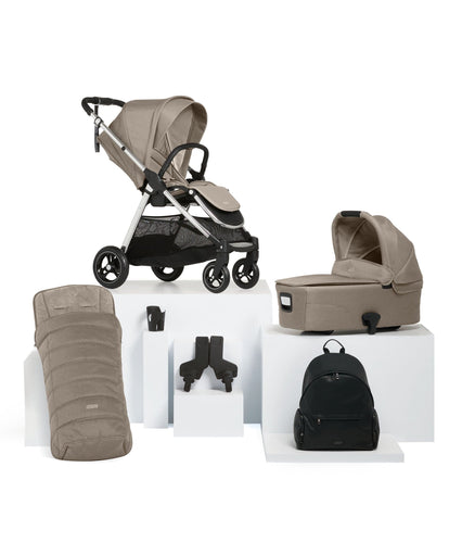 Mamas & Papas Pushchairs Flip XT³ Pushchair Bundle (6 Pieces) - Fawn