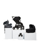 Mamas & Papas Pushchairs Flip XT³ Pushchair Bundle with Cybex Aton B Car Seat & Base (5 Pieces) - Ink