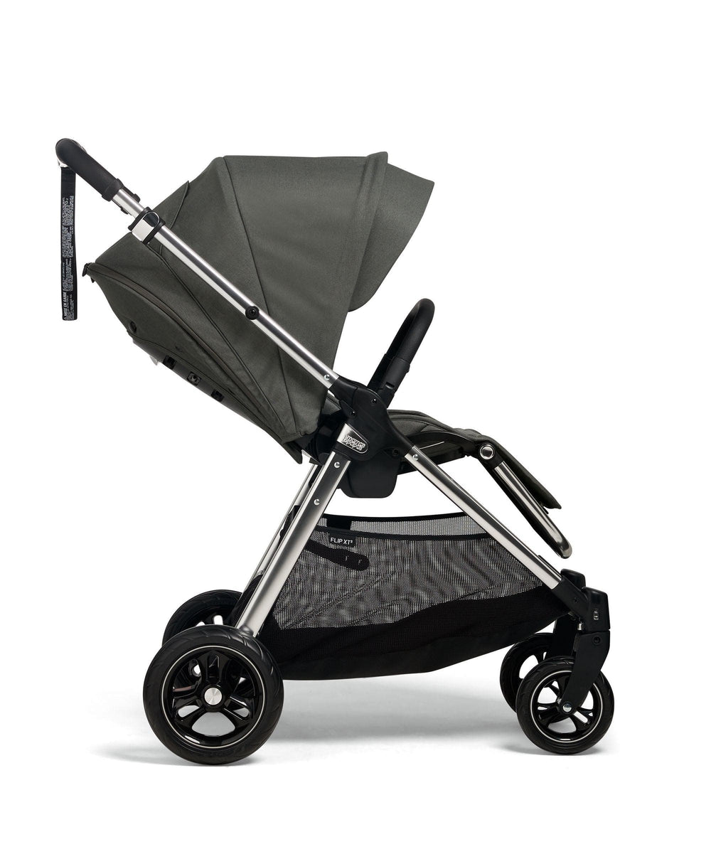 Mamas &amp; Papas Pushchairs Flip XT³ Pushchair Bundle with Cybex Cloud T Car Seat (8 Pieces) - Harbour Grey