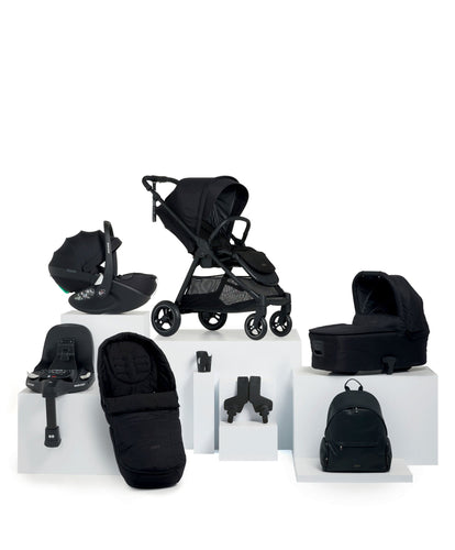 Mamas & Papas Pushchairs Flip XT³ Pushchair Bundle with Maxi-Cosi Pebble 360 Pro² & Base (8 Piece) – Ink