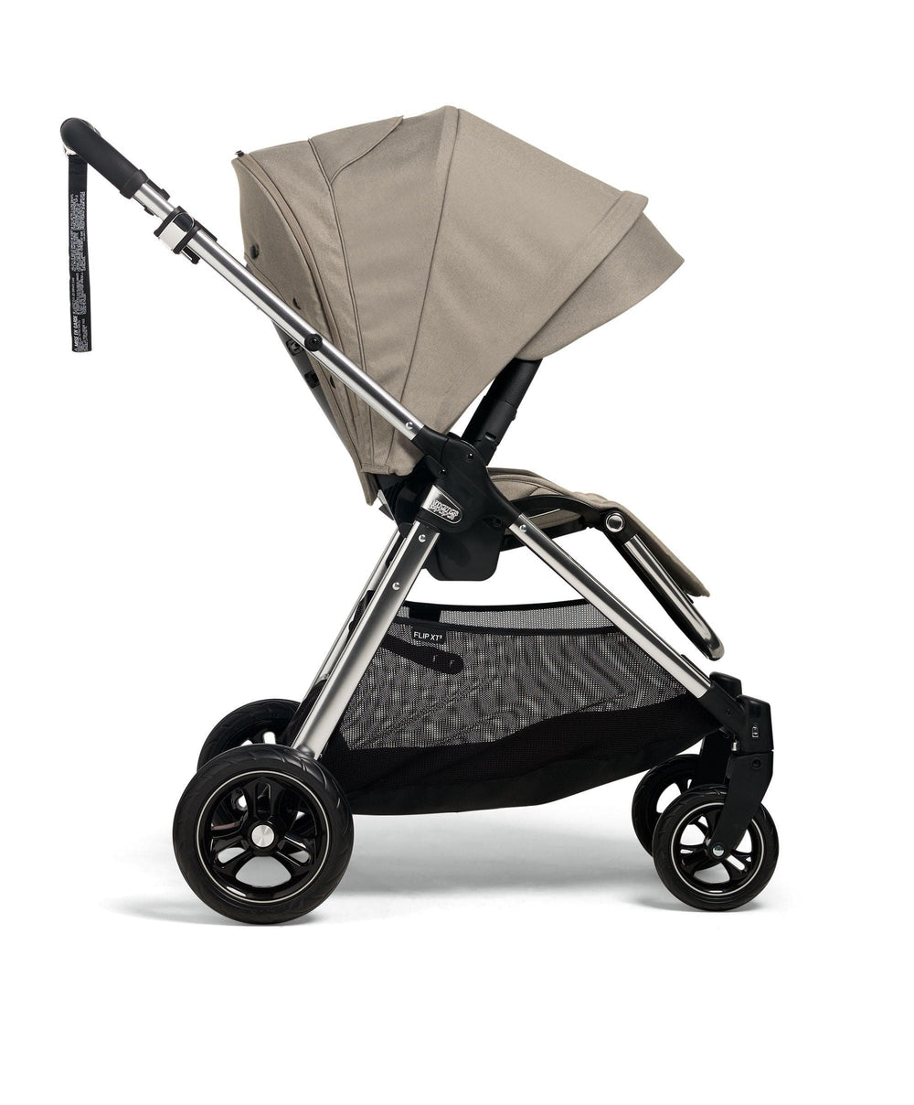 Mamas &amp; Papas Pushchairs Flip XT³ Pushchair Bundle with Maxi-Cosi Pebble 360 Pro² Car Seat (8 Pieces) - Fawn