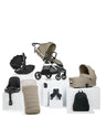 Mamas & Papas Pushchairs Flip XT³ Pushchair Bundle with Maxi-Cosi Pebble 360 Pro² Car Seat (8 Pieces) – Sage Grey