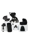Mamas & Papas Pushchairs Flip XT³ Pushchair Bundle with Maxi-Cosi Pebble Slide Pro Car Seat & Base (8 Pieces) - Ink