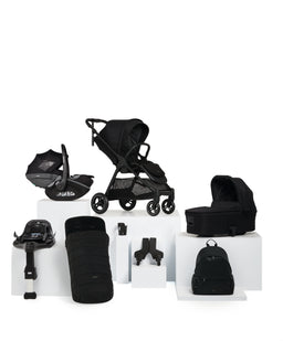 Mamas & Papas Pushchairs Flip XT³ Pushchair Bundle with Maxi-Cosi Pebble Slide Pro Car Seat & Base (8 Pieces) - Ink