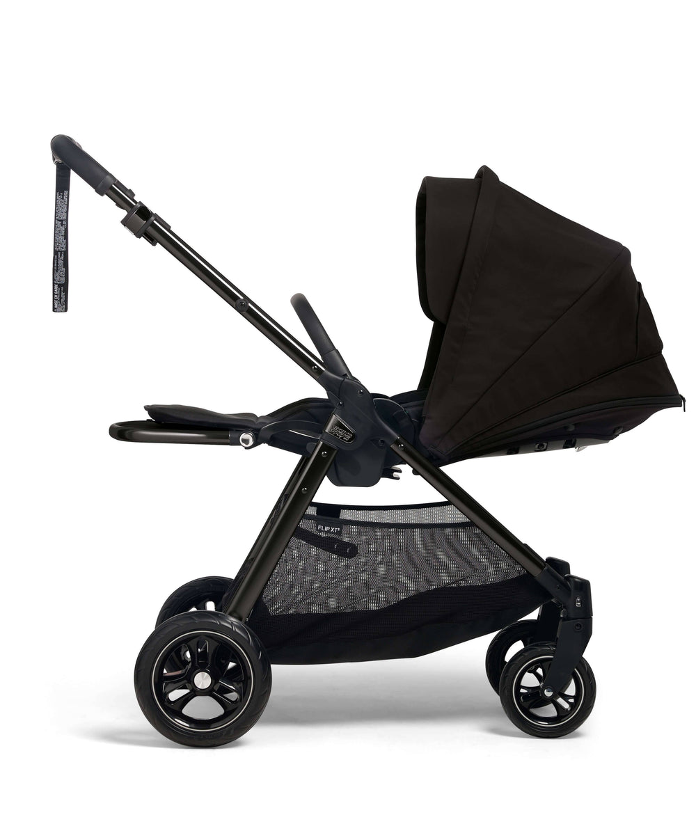 Mamas &amp; Papas Pushchairs Flip XT³ Pushchair Bundle with Maxi-Cosi Pebble Slide Pro Car Seat &amp; Base (8 Pieces) - Ink