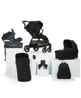 Mamas & Papas Pushchairs Flip XT³ Pushchair Complete Bundle with Cybex Aton B2 i-Size Car Seat & Base (7 Pieces) - Ink