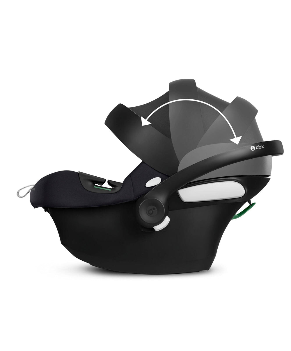 Mamas &amp; Papas Pushchairs Flip XT³ Pushchair Complete Bundle with Cybex Aton B2 i-Size Car Seat &amp; Base (7 Pieces) – Sage Green