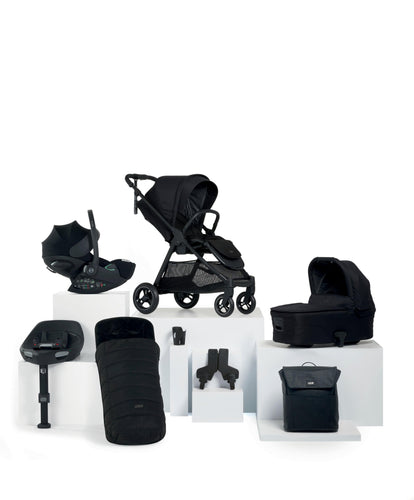 Mamas & Papas Pushchairs Flip XT³ Pushchair Complete Bundle with Cybex Cloud G Car Seat & Base (8 Pieces) - Ink