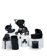 Mamas & Papas Pushchairs Flip XT³ Pushchair Complete Bundle with Cybex Cloud T Car Seat & Base (8 Pieces) - Ink