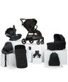 Mamas & Papas Pushchairs Flip XT³ Pushchair Complete Bundle with Cybex Cloud T Car Seat & Base (8 Pieces) - Ink