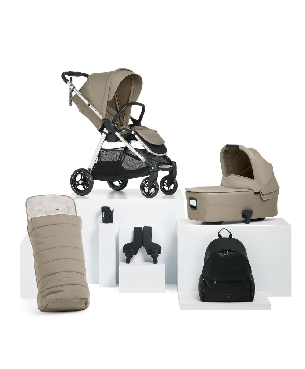 Mamas &amp; Papas Pushchairs Flip XT³ Pushchair Essential Bundle (6 Pieces) - Sage Grey