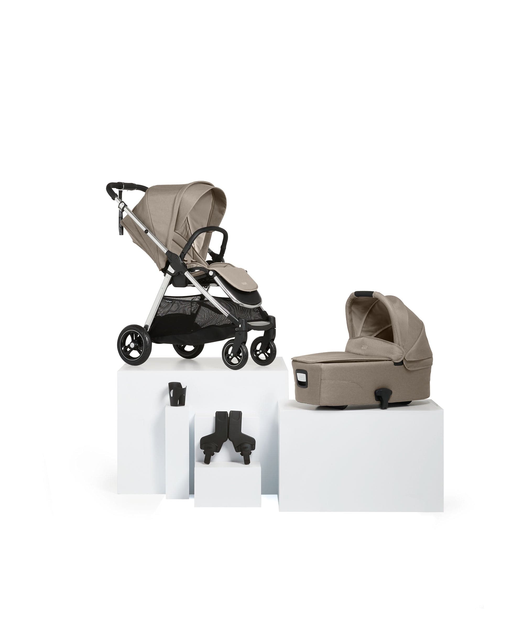 Flip XT³ Pushchair Bundle (4 Pieces) Fawn – Mamas Papas IE