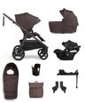 Mamas & Papas Pushchairs Ocarro 2 Complete Pushchair Bundle with Cybex Aton B Car Seat & Base (8 Pieces) - Americano