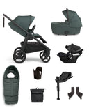 Mamas & Papas Pushchairs Ocarro 2 Complete Pushchair Bundle with Cybex Aton B2 i-Size Baby Car Seat & Base  (8 Pieces) - Teal