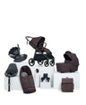 Mamas & Papas Pushchairs Ocarro 2 Complete Pushchair Bundle with Cybex Cloud T Car Seat & Base (8 Pieces) – Americano