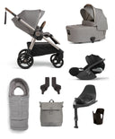 Mamas & Papas Pushchairs Ocarro 2 Complete Pushchair Bundle with Cybex Cloud T i-Size Rotating Baby Car Seat & Base  (8 Pieces) - Heritage