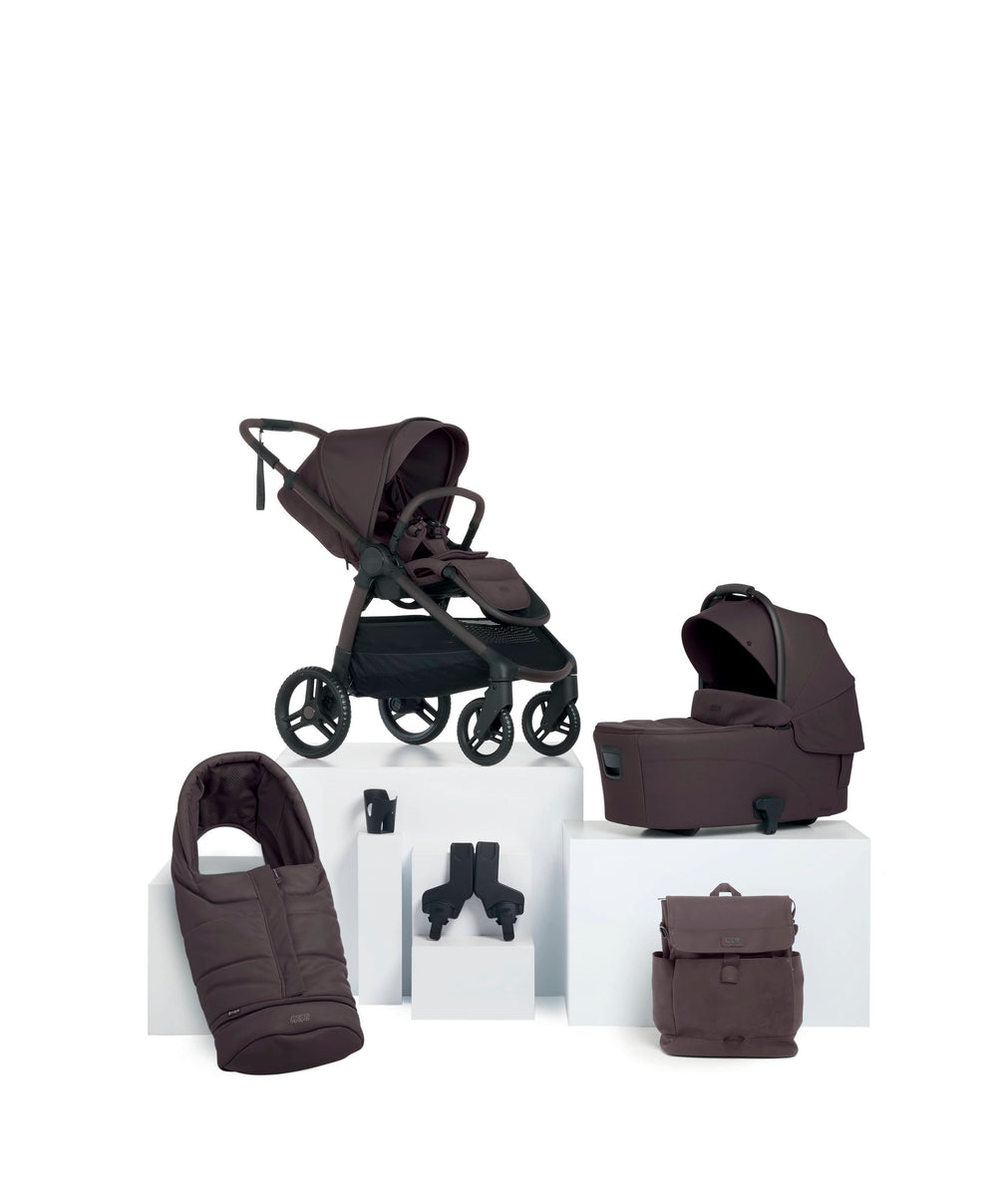 Mamas &amp; Papas Pushchairs Ocarro 2 Essential Pushchair Bundle - Americano (6 Pieces)
