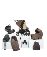 Mamas & Papas Pushchairs Ocarro 2 Pushchair Bundle With Cybex Cloud T i-Size Rotating Baby Car Seat & Base (10 Pieces) - Crema