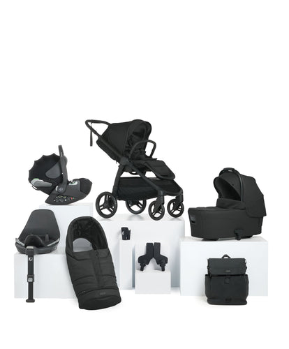 Mamas & Papas Pushchairs Ocarro 2 Pushchair Bundle With Cybex Cloud T i-Size Rotating Baby Car Seat & Base (8 Pieces) - Eclipse
