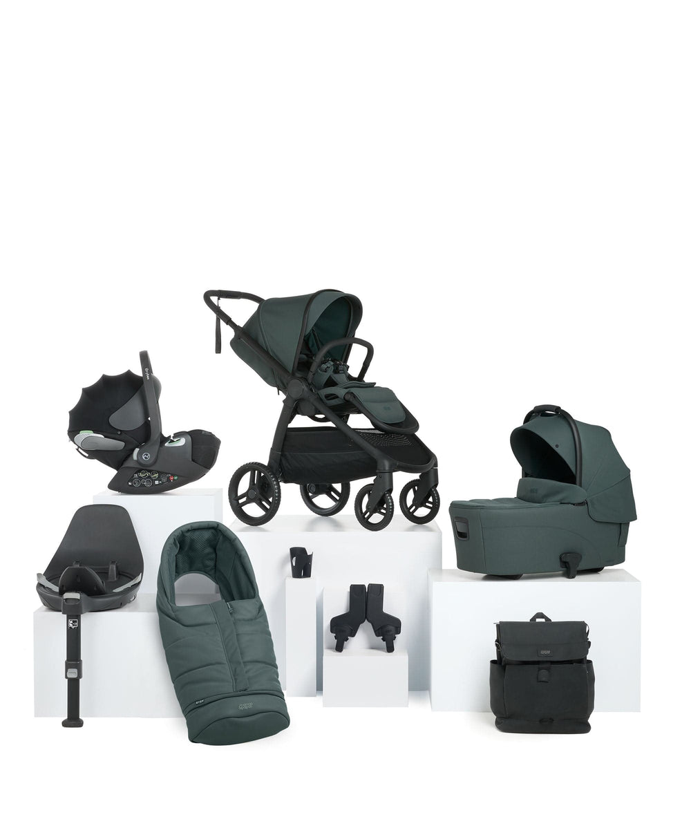 Mamas &amp; Papas Pushchairs Ocarro 2 Pushchair Bundle With Cybex Cloud T i-Size Rotating Baby Car Seat &amp; Base (8 Pieces) - Teal