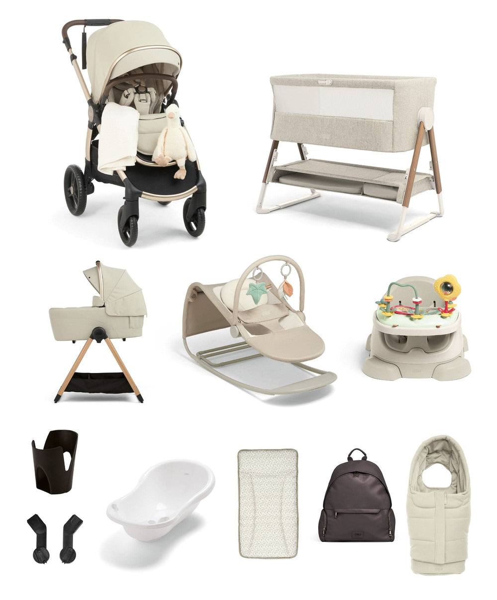 Mamas &amp; Papas Pushchairs Ocarro 2 Pushchair Ultimate Newborn Bundle (14 Pieces) – Shell
