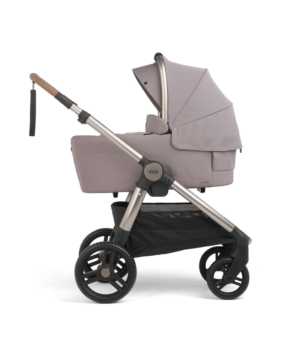 Mamas &amp; Papas Pushchairs Ocarro 2 Pushchair Ultimate Newborn Bundle with Maxi-Cosi Pebble 360 Pro2 &amp; Base (14 Pieces) - Moonstone Grey