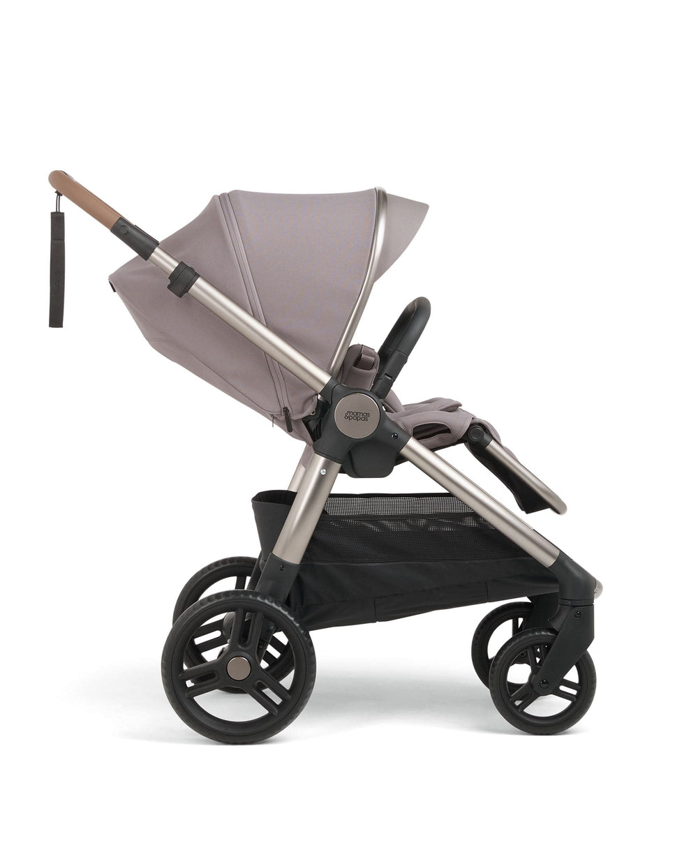 Mamas &amp; Papas Pushchairs Ocarro 2 Pushchair Ultimate Newborn Bundle with Maxi-Cosi Pebble 360 Pro2 &amp; Base (14 Pieces) - Moonstone Grey