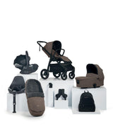 Mamas & Papas Pushchairs Ocarro Pushchair Bundle with Cybex Cloud T Car Seat (8 Pieces) - Café
