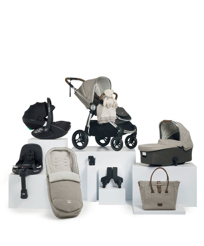 Mamas & Papas Pushchairs Ocarro Pushchair Bundle with Maxi-Cosi Pebble 360 Pro² & Base (9 Piece) – Heritage