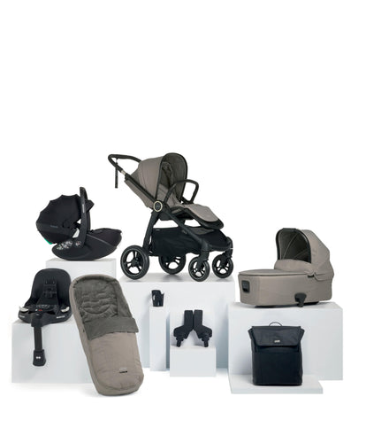 Mamas & Papas Pushchairs Ocarro Pushchair Bundle with Maxi-Cosi Pebble 360 Pro² Car Seat (8 Pieces) - Nocturn