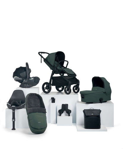 Mamas & Papas Pushchairs Ocarro Pushchair Complete Bundle with Cybex Cloud T Car Seat & Base (8 Pieces) - Oasis