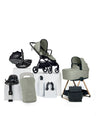 Mamas & Papas Pushchairs Vardo Complete Pushchair Bundle with Maxi-Cosi Pebble Slide Pro Car Seat & Base (9 Pieces) - Sage