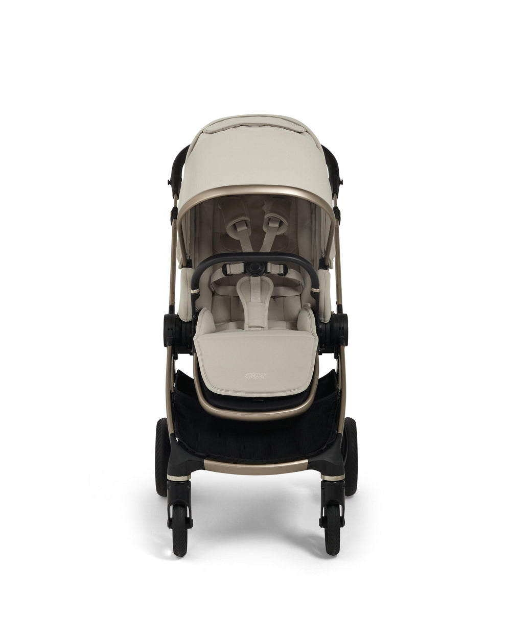 Mamas &amp; Papas Pushchairs Vardo Complete Pushchair Bundle with Maxi-Cosi Pebble Slide Pro Car Seat &amp; Base (9 Pieces) - Shell