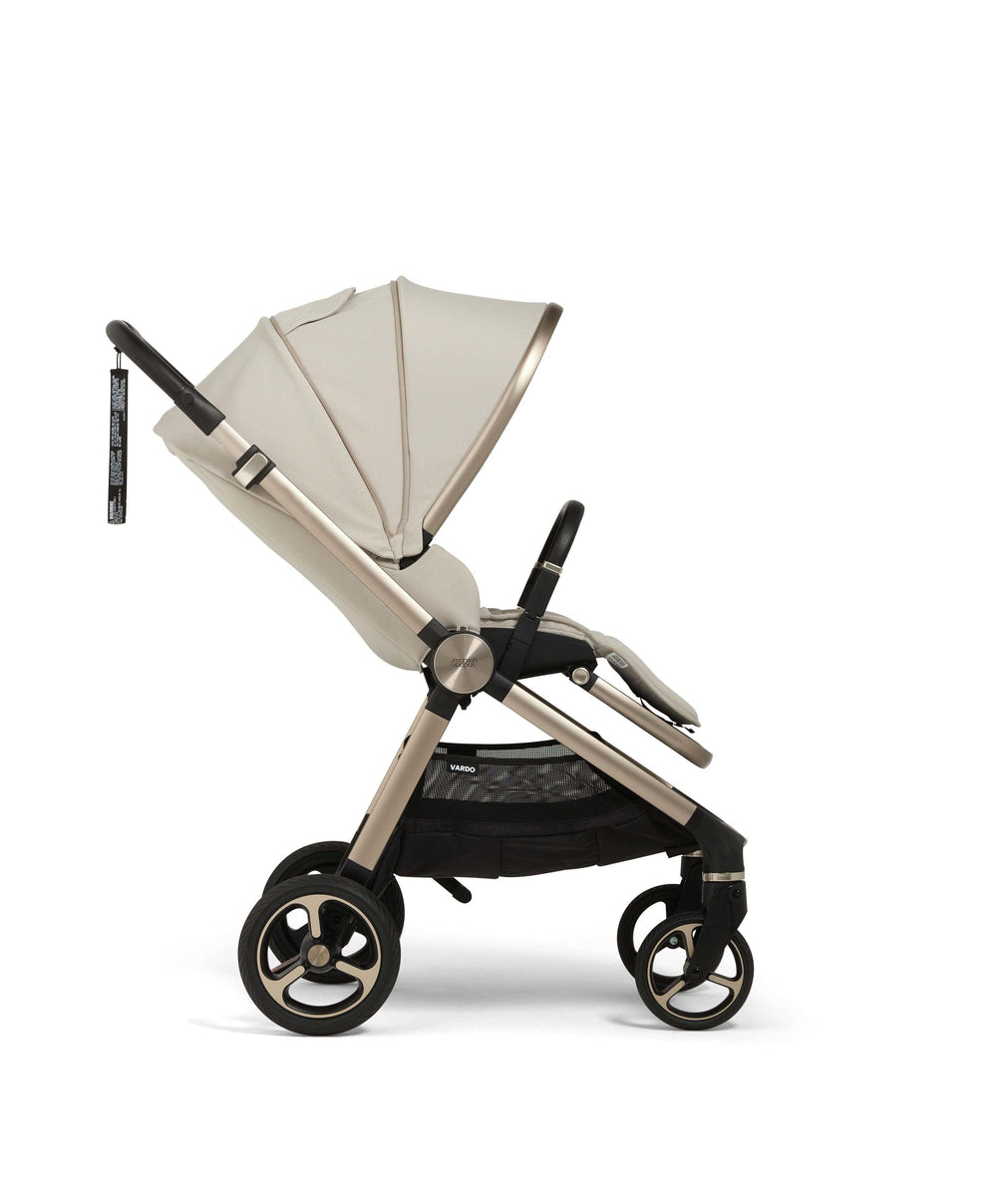 Mamas &amp; Papas Pushchairs Vardo Complete Pushchair Bundle with Maxi-Cosi Pebble Slide Pro Car Seat &amp; Base (9 Pieces) - Shell