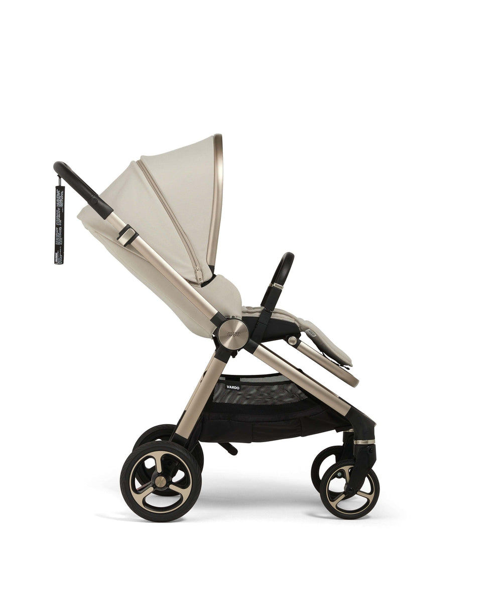 Mamas &amp; Papas Pushchairs Vardo Complete Pushchair Bundle with Maxi-Cosi Pebble Slide Pro Car Seat &amp; Base (9 Pieces) - Shell